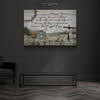 I Still Believe In Amazing Grace, Barn Painting, Flower Field Painting  - Jesus Landscape Canvas Prints, Wall Art