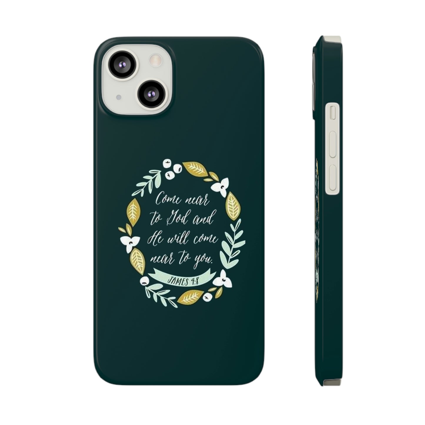 Come Near To God And He Will Come Near To You Phone Case, Christian Phone Cases