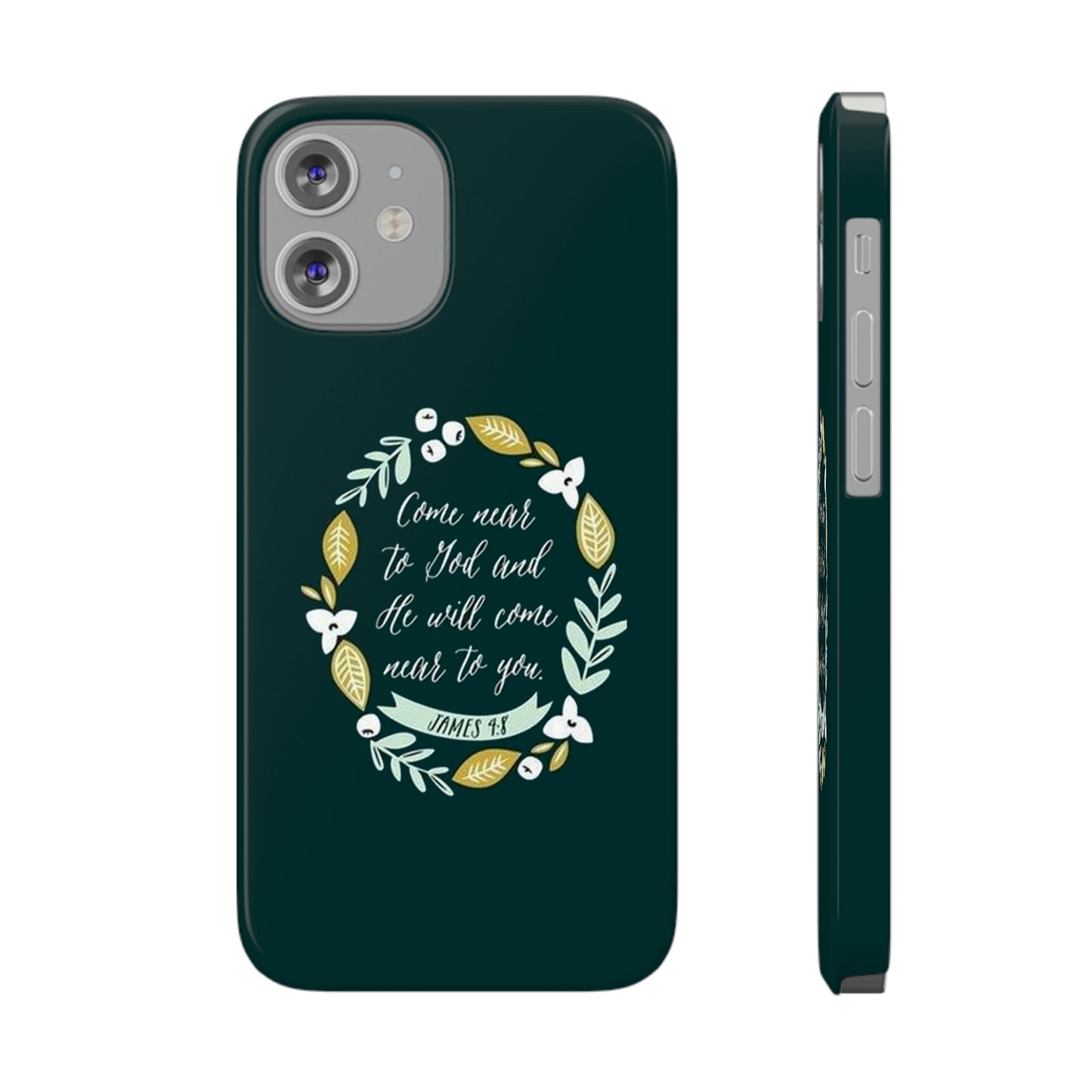 Come Near To God And He Will Come Near To You Phone Case, Christian Phone Cases