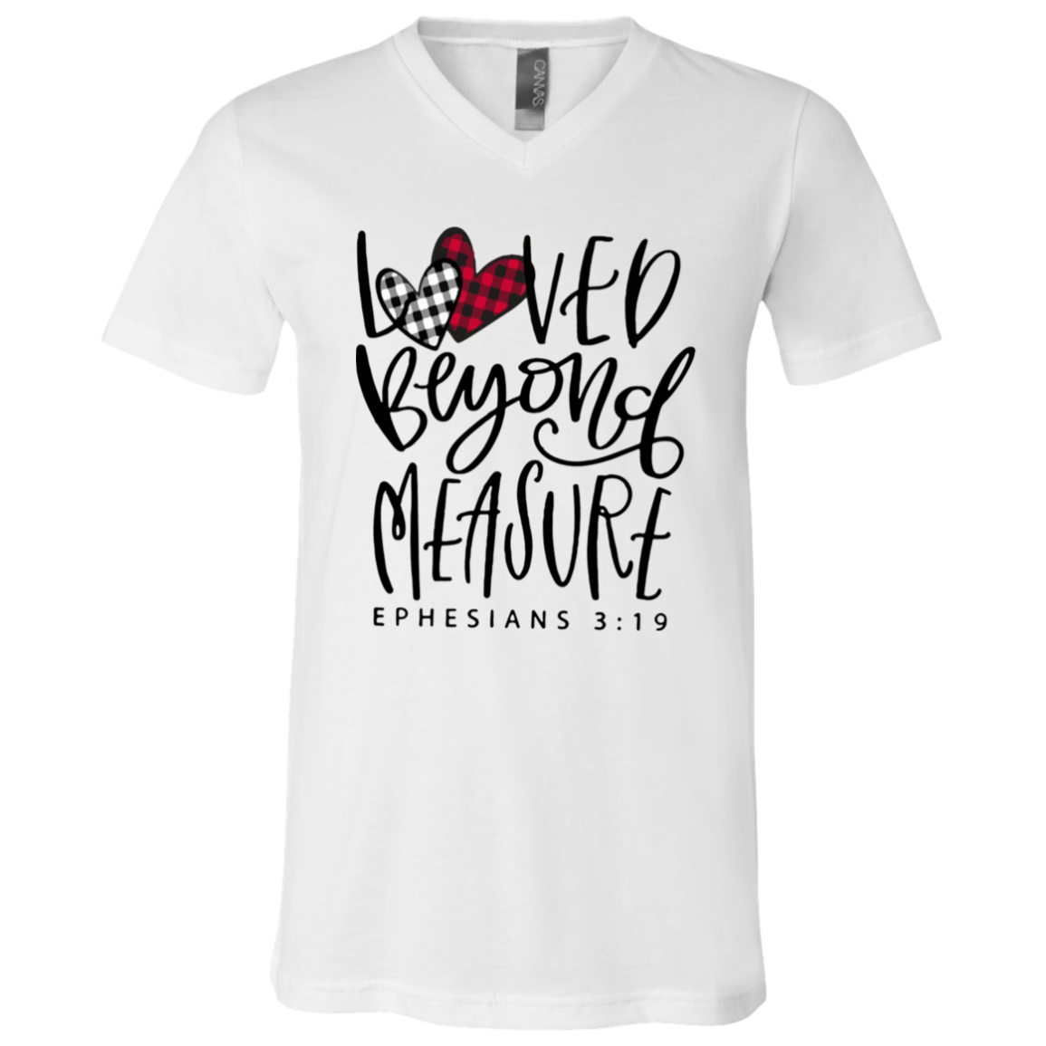 Loved Beyond Measure V-Neck Tee