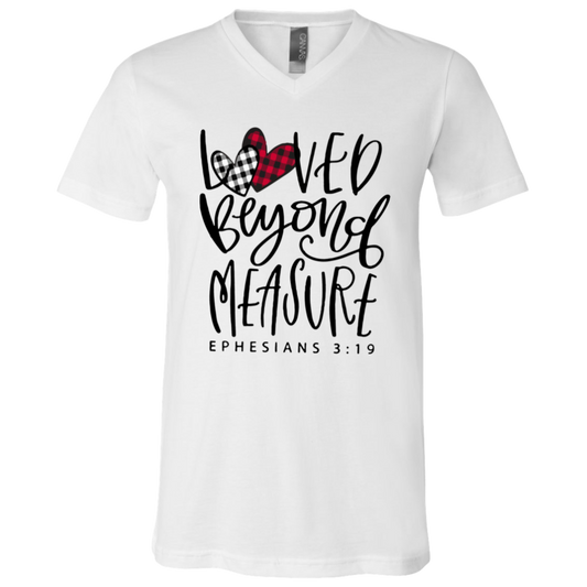 Loved Beyond Measure V-Neck Tee