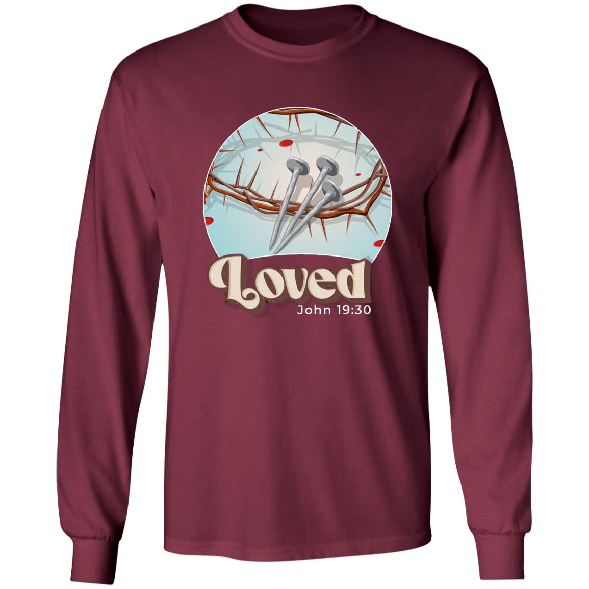 Loved John 19:30 Long Sleeve