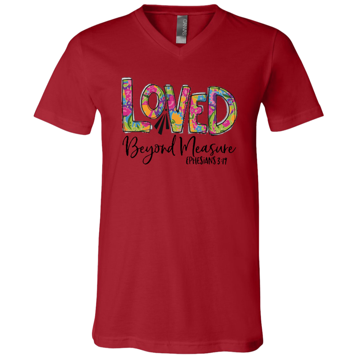 Loved Beyond Measure V-Neck Tee