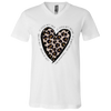 Love Leopard V-Neck Tee