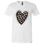 Love Leopard V-Neck Tee