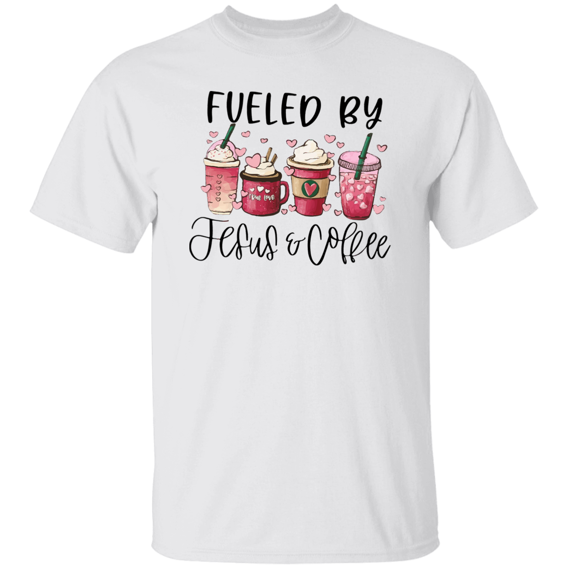 Fueled By Jesus And Cofee T-Shirt