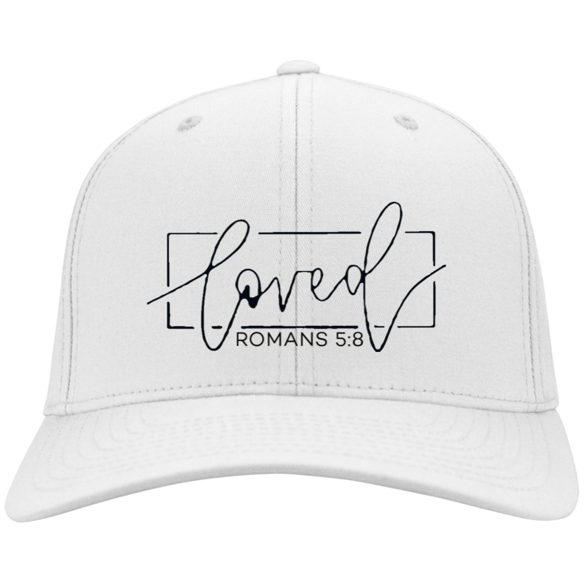 Loved Romans 5:8 Hat