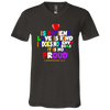 Love Is Patient 1 Corinthians 13:4 V-Neck Tee