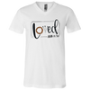 Loved John 19:30 V-Neck Tee