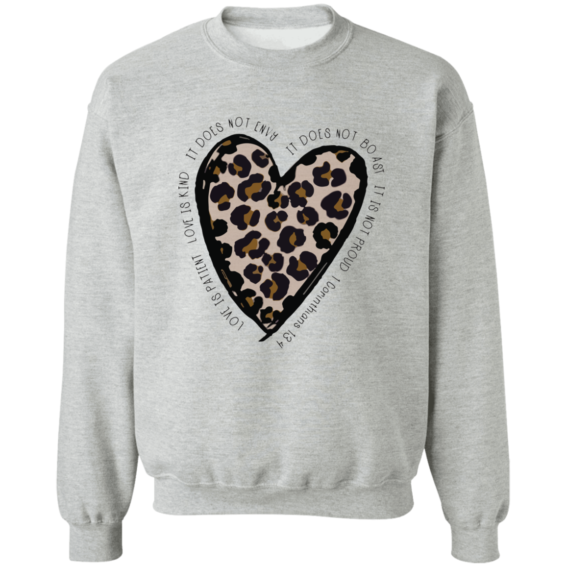 Love Leopard Sweatshirt