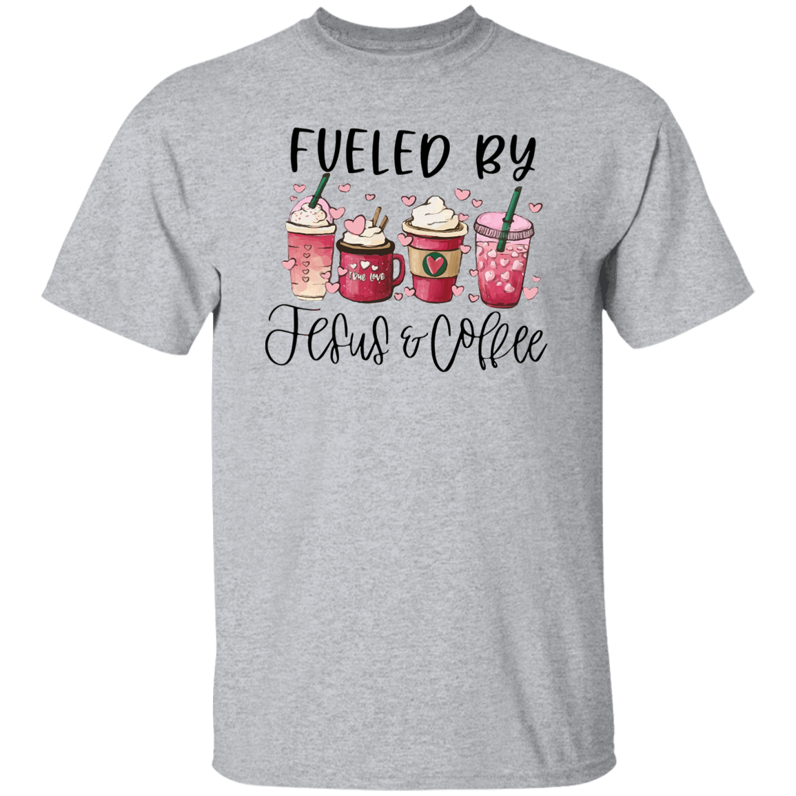 Fueled By Jesus And Cofee T-Shirt