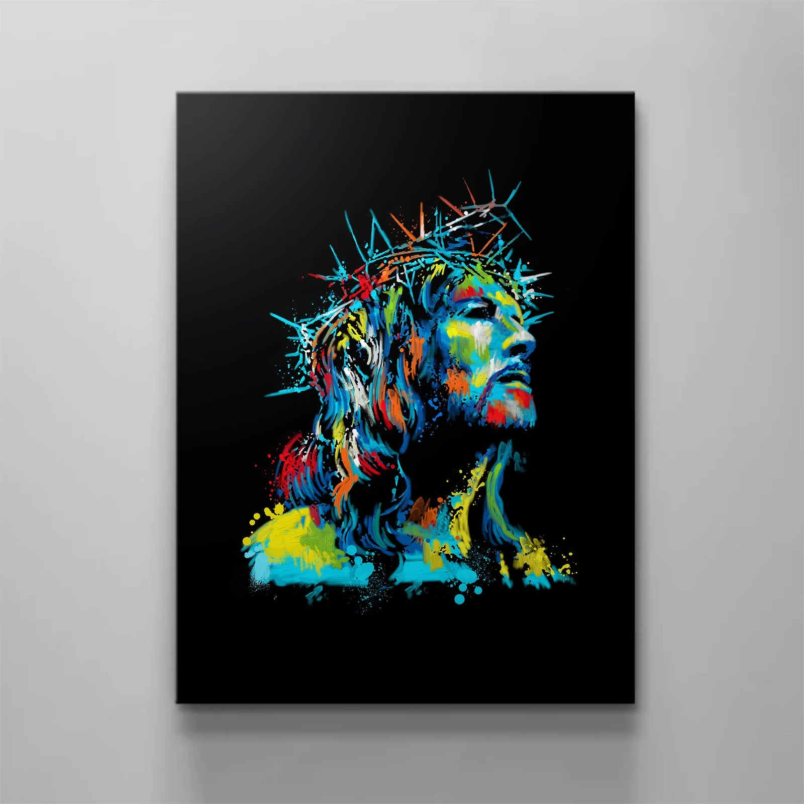 Crown Of Thorns - Jesus Landscape Canvas Prints, Christian Wall Art