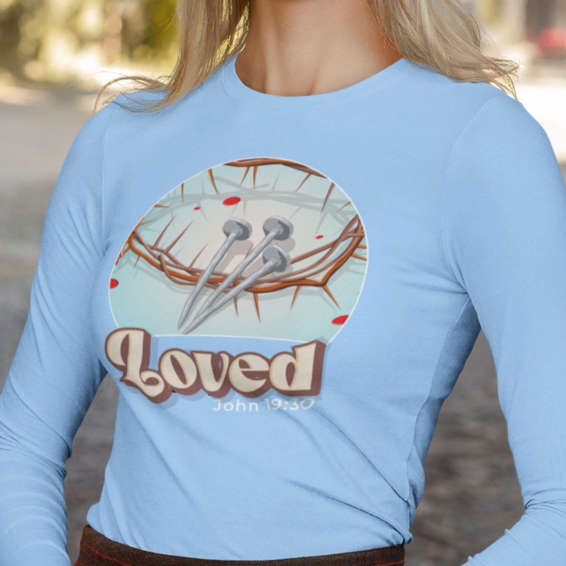 Loved John 19:30 Long Sleeve