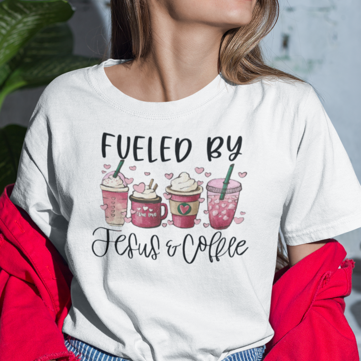 Fueled By Jesus And Cofee T-Shirt