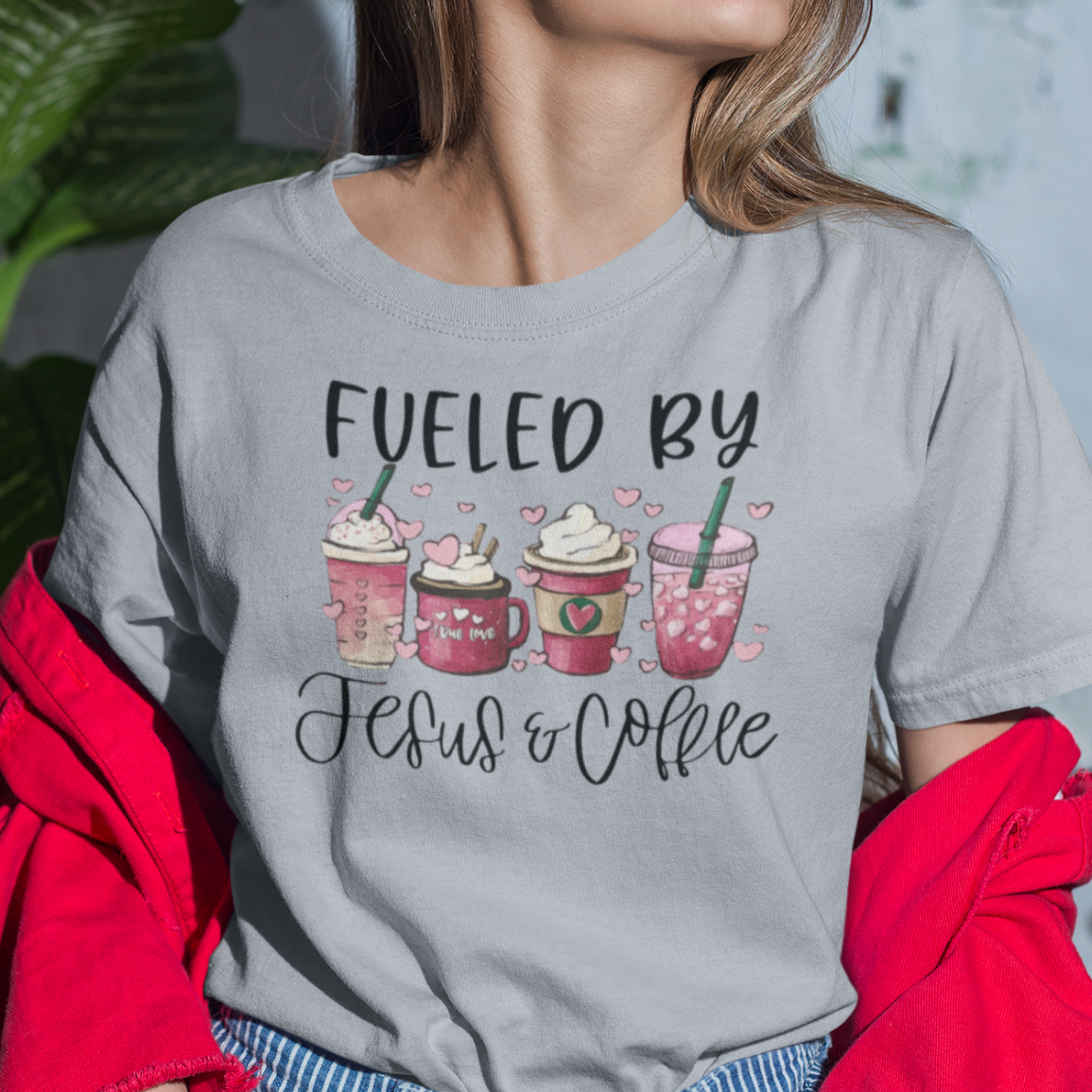 Fueled By Jesus And Cofee T-Shirt