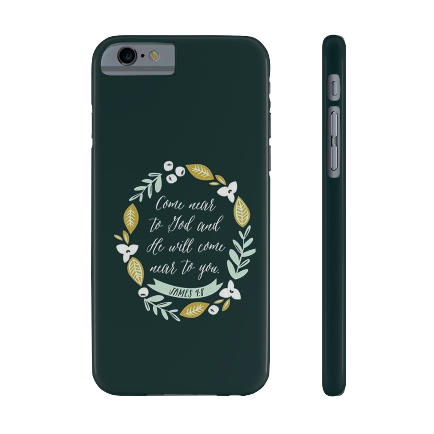 Come Near To God And He Will Come Near To You Phone Case, Christian Phone Cases