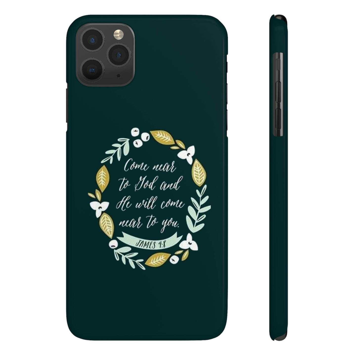 Come Near To God And He Will Come Near To You Phone Case, Christian Phone Cases