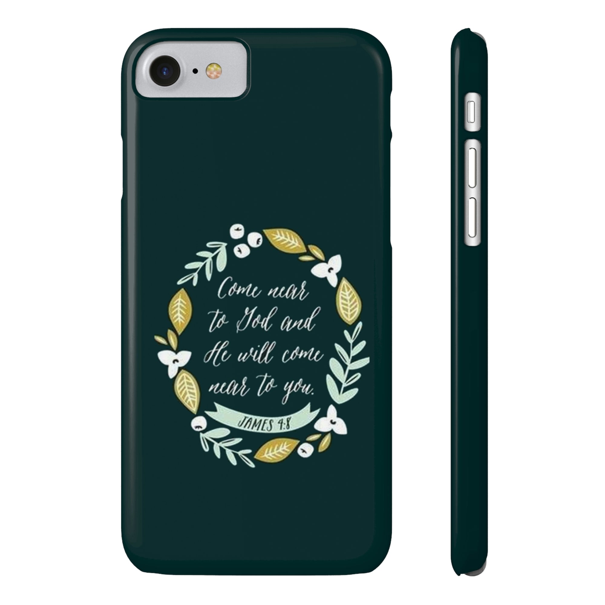 Come Near To God And He Will Come Near To You Phone Case, Christian Phone Cases