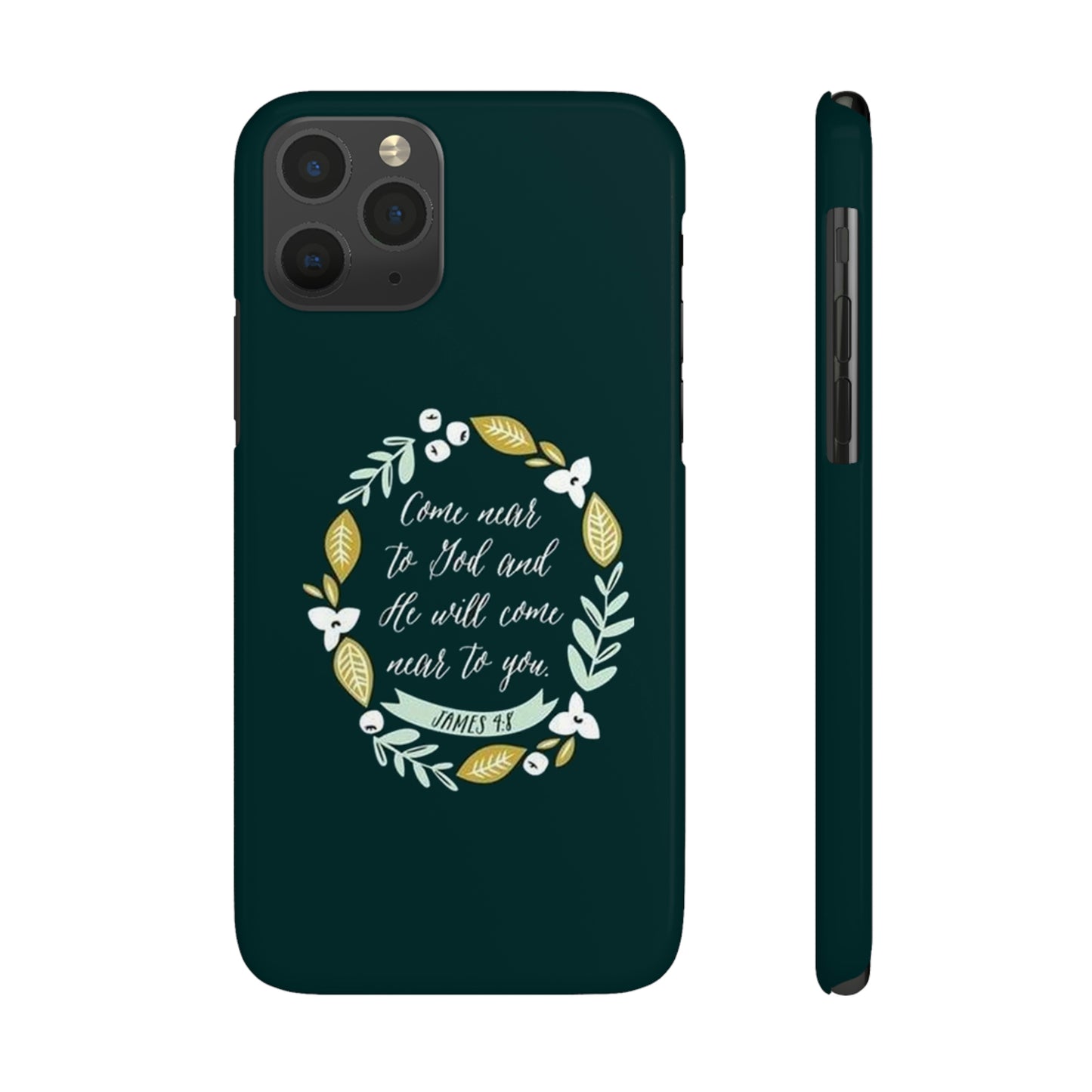 Come Near To God And He Will Come Near To You Phone Case, Christian Phone Cases