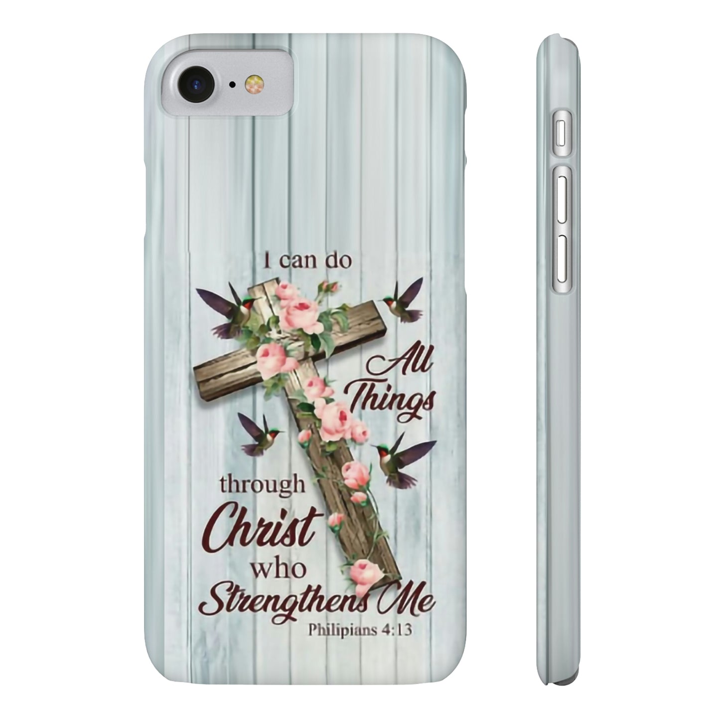 I Can Do All Things Through Christ Phone Case, Christian Phone Cases