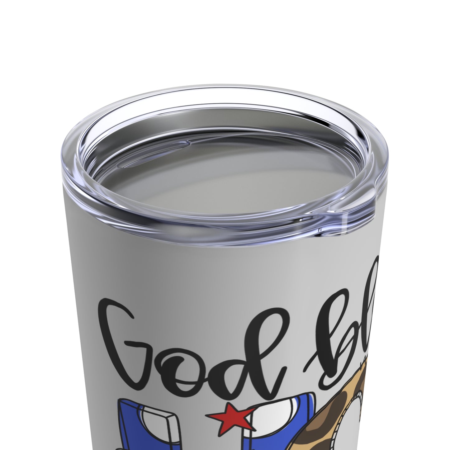 God Bless The USA Tumbler 20oz