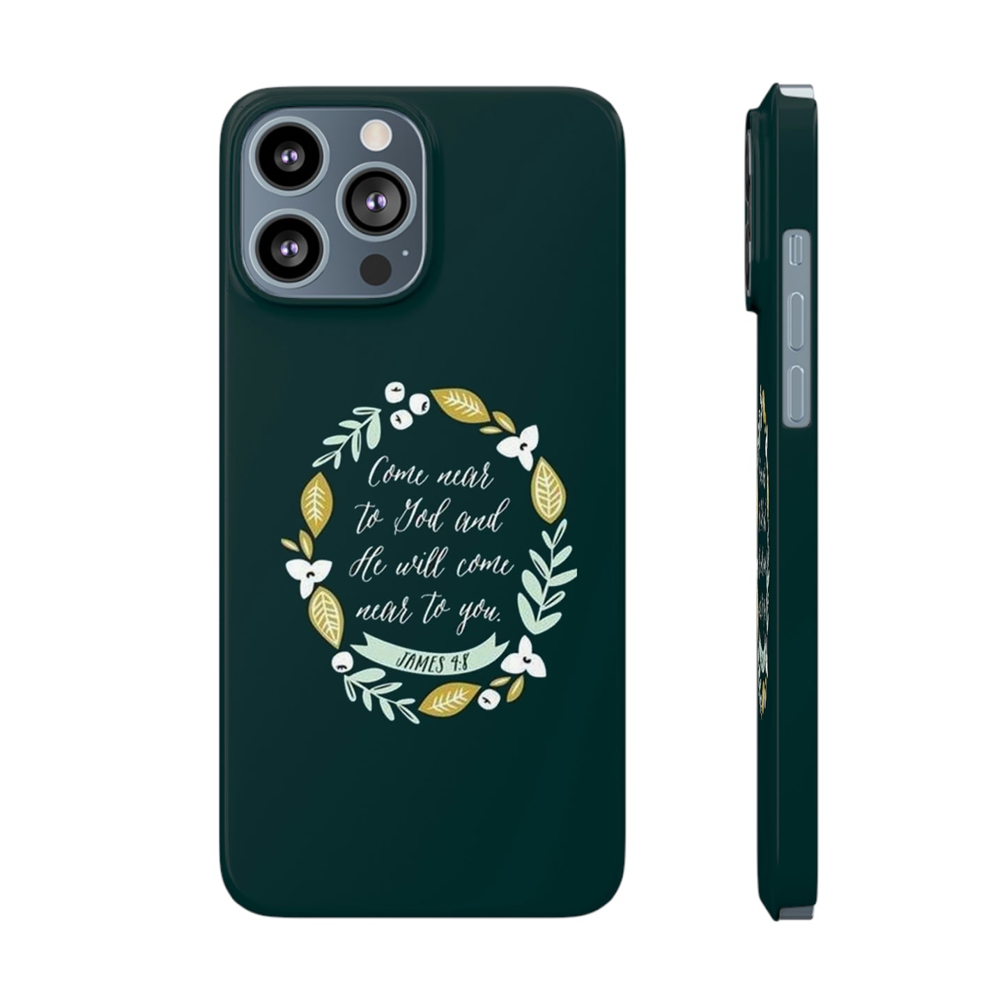 Come Near To God And He Will Come Near To You Phone Case, Christian Phone Cases