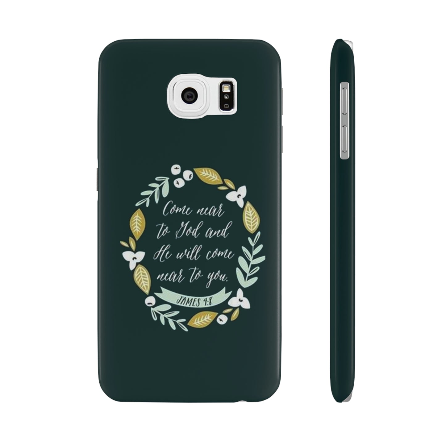 Come Near To God And He Will Come Near To You Phone Case, Christian Phone Cases