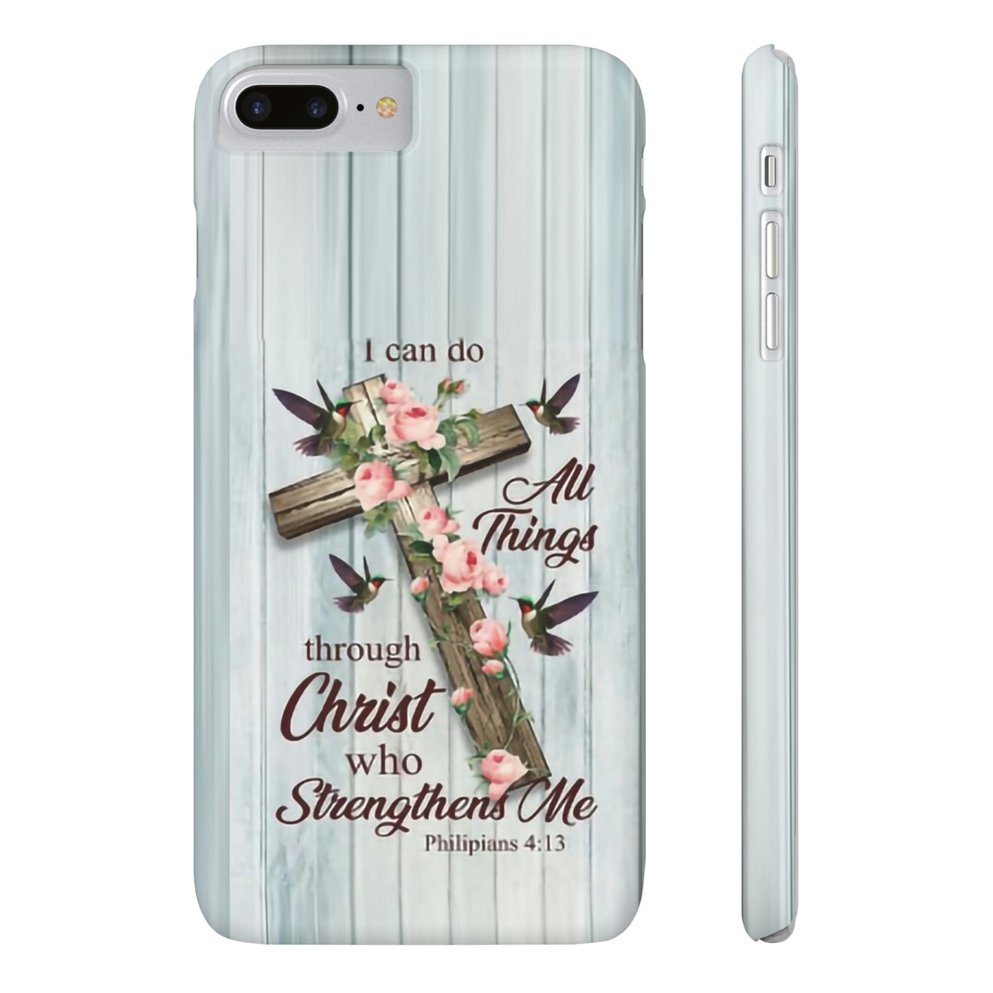 I Can Do All Things Through Christ Phone Case, Christian Phone Cases