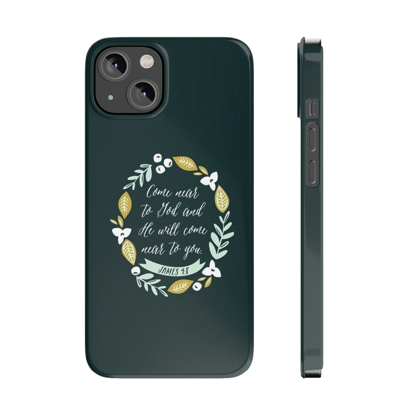 Come Near To God And He Will Come Near To You Phone Case, Christian Phone Cases